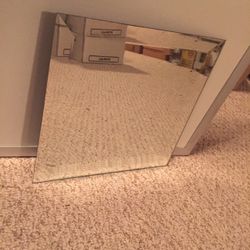 13x13” Mirror Beveled Centerpiece (Set Of 7)