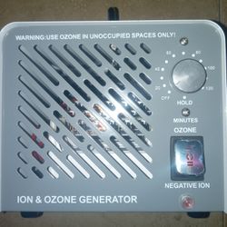 Commercial Ozone Generator And Ionizer High Output.  Air Purifer For Mold Smoke Bacteria Viruses  Pet Odors 