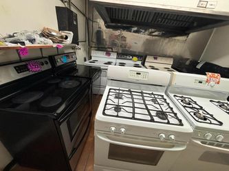 Electric and gas stoves