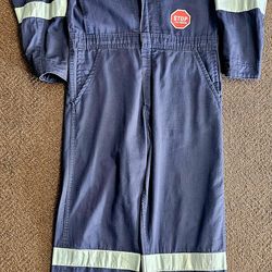 Westex blue coveralls with patches