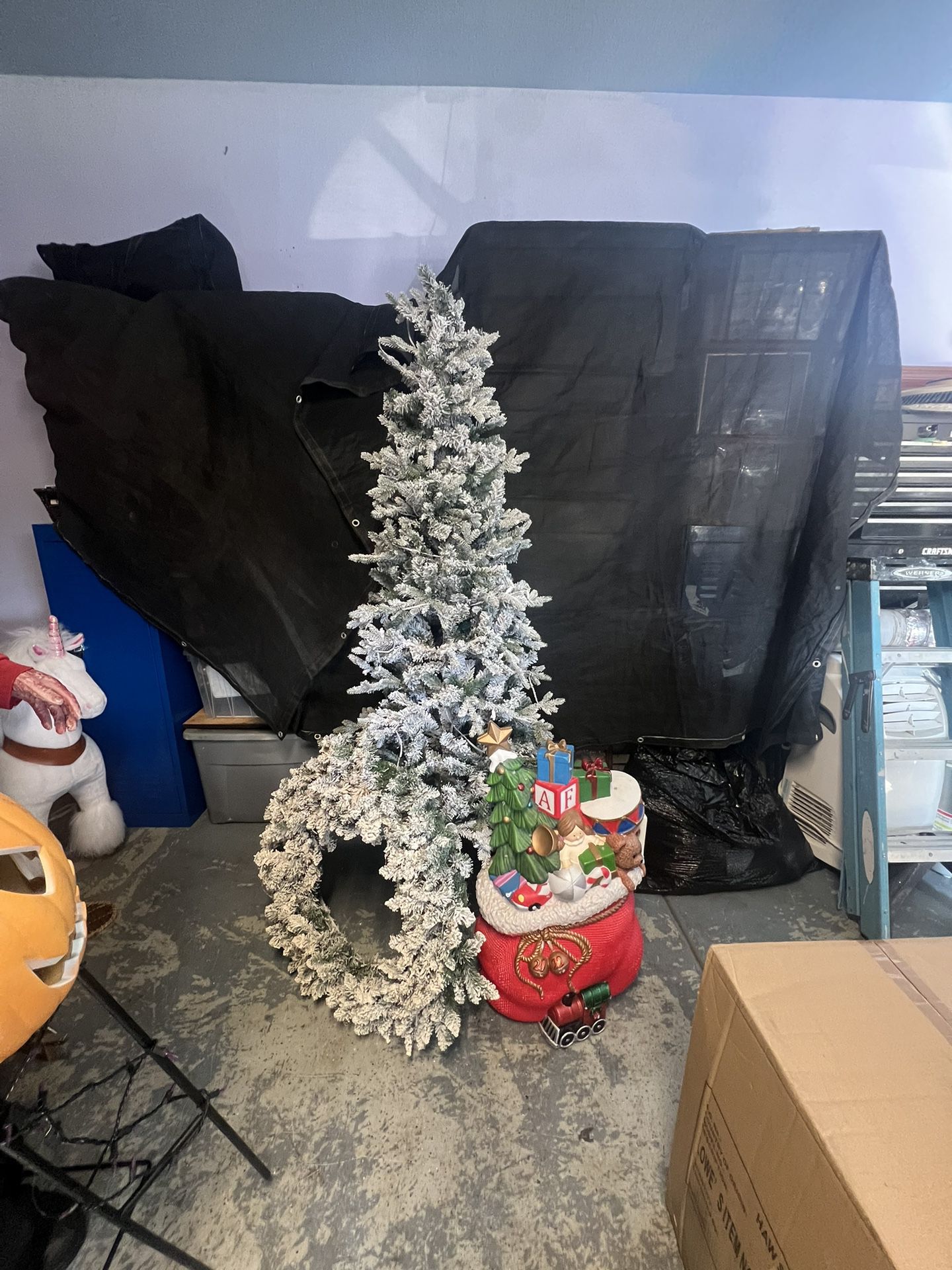 Christmas Tree-Reef-Santa Bag