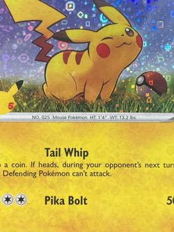 25 Year Anniversary Pikachu! Unreleased