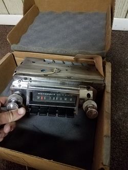 Original 67 chevelle radio