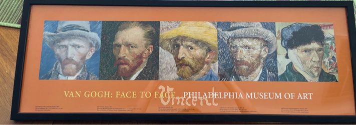 Van Gogh poster framed art