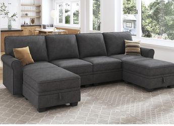 Honbay U-Shaped Sectional