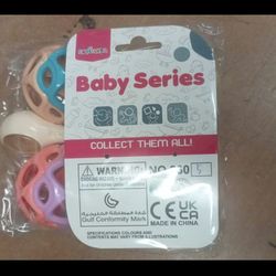 Enyuanda Baby Series Baby Rattles, 3pcs