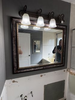 Mirror And Lamp Lights