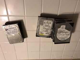 Lot of IDE hard drives