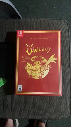 Limited edition Owlboy Nintendo Switch Sealed