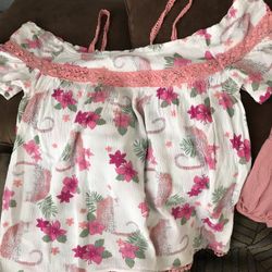 Girls Preteens Large. Blouses, Pants, Skirt, Pullover Sweater,, Jacket.  Location West Lancaster, CA