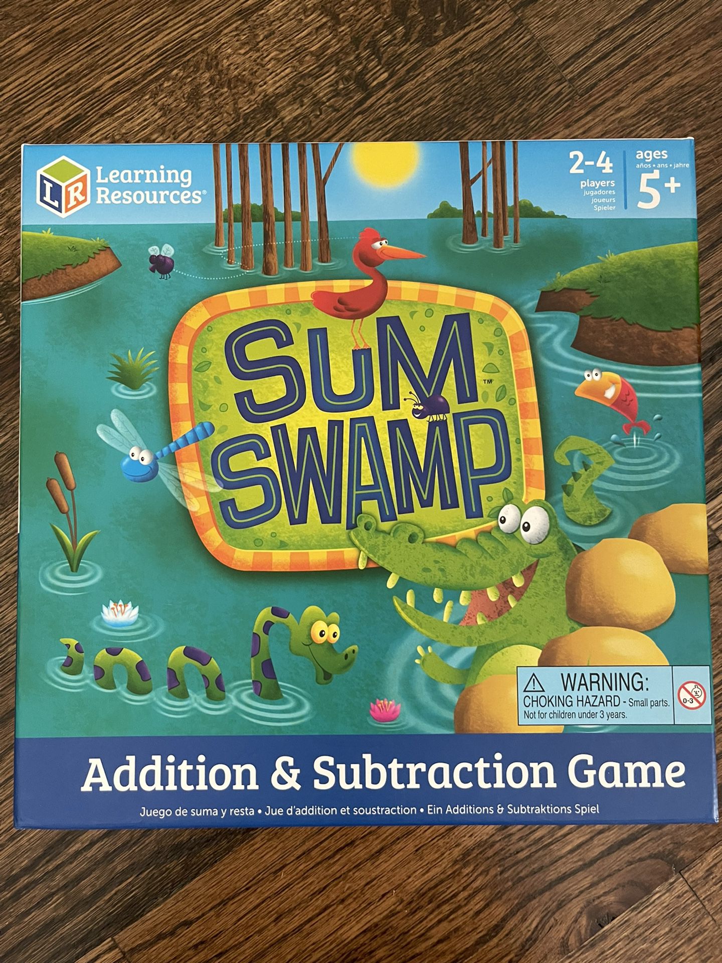 Sum Swamp Addition And Subtraction Board Game