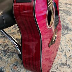 Takamine GD30E-12 Wine Red