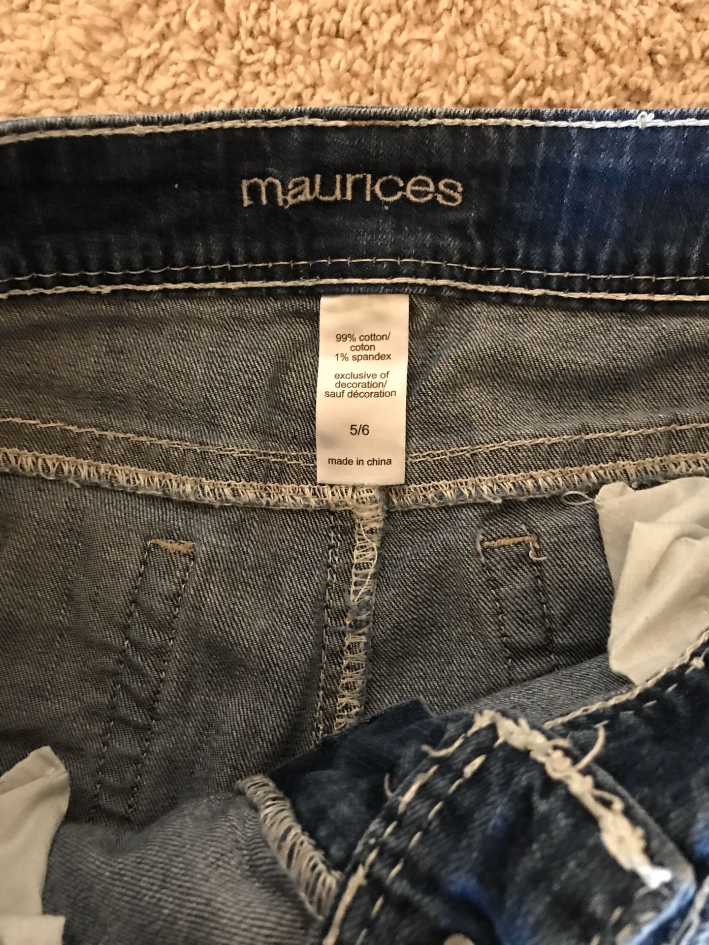 Maurice’s women’s jeans size 5/6