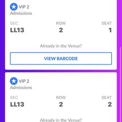 Two Tickets The Lumineers 