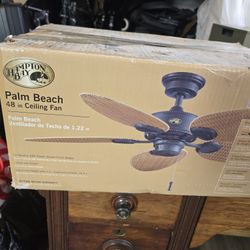 Ceiling Fan Tiki Bamboo New