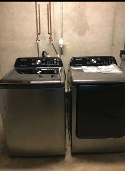 Samsung digital washer and dryer