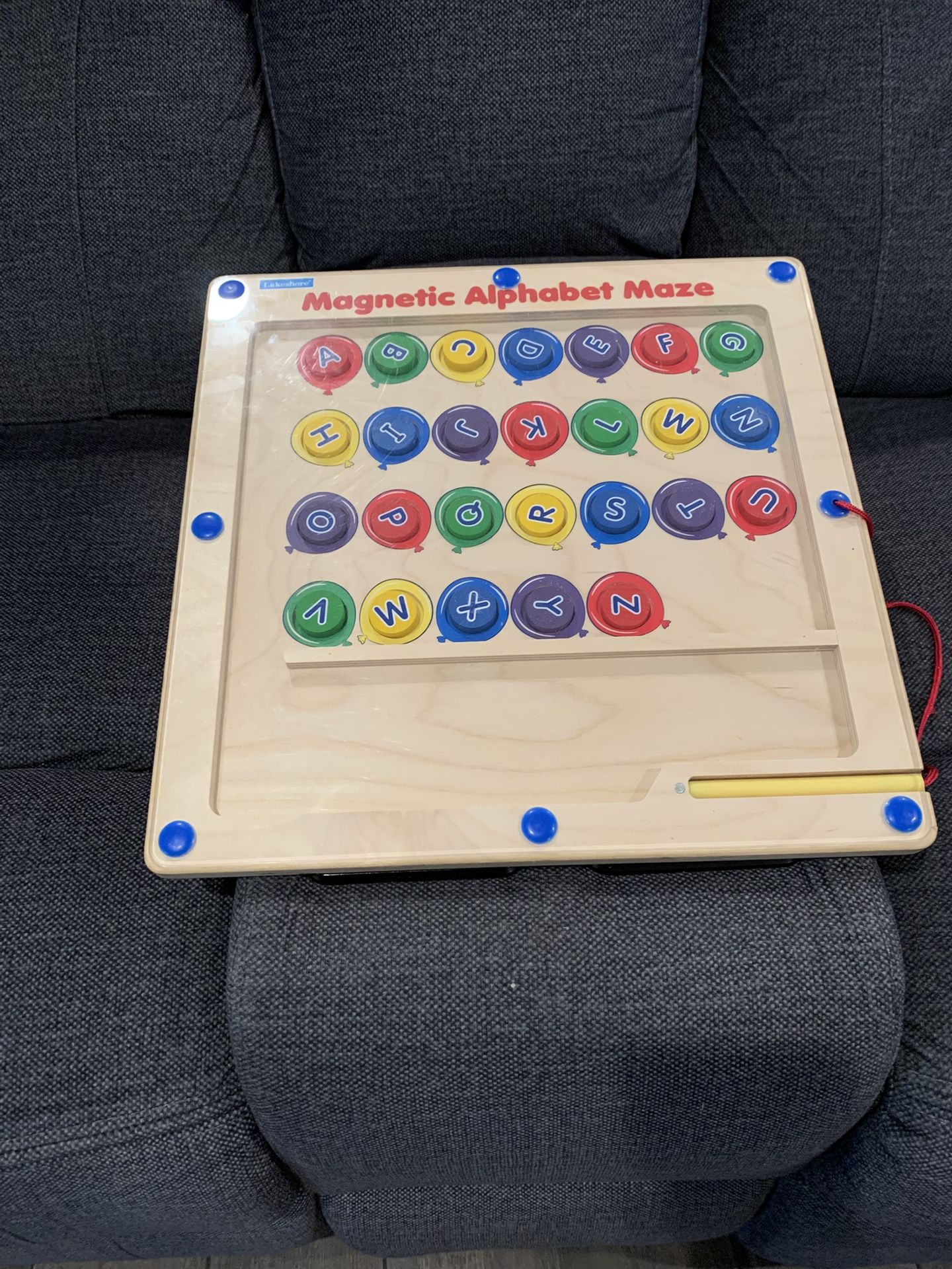 Magnetic Alphabet Maze