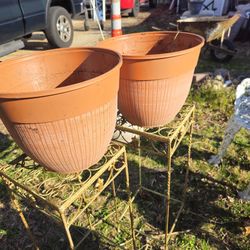 Prices firm.. two 6 gallon planters