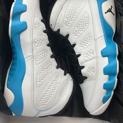 Air Jordan 9 Retro Summit White/black 10.5