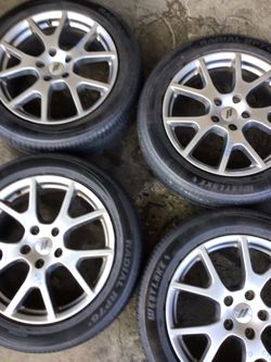 11-19- nice rims and tire dodge Journey 19* (firm price)