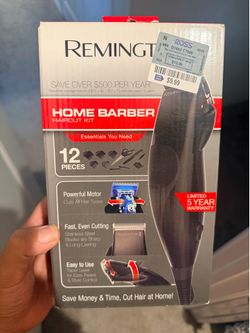Brand New Remington Home Barber Haircut Kit (12 Pieces)