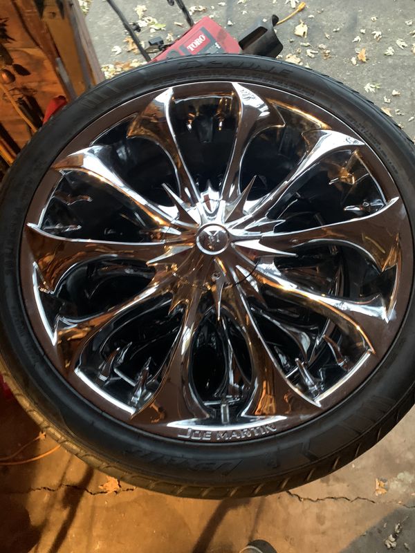 24 inch chrome wheels/rims Martin Bros Vampire for