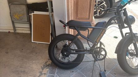 DriftSlide Fat Tire Electric Bike (read description