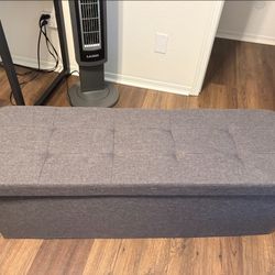 Ottoman With Storage - $25 Obo