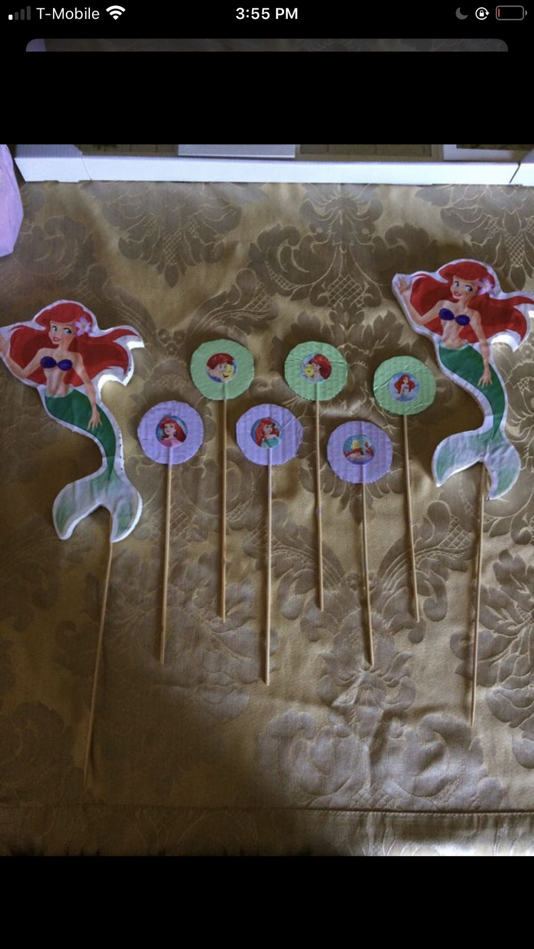 Little mermaid party stuff