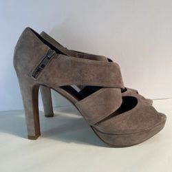 J Crew Gorgeous Suede Leather Heels