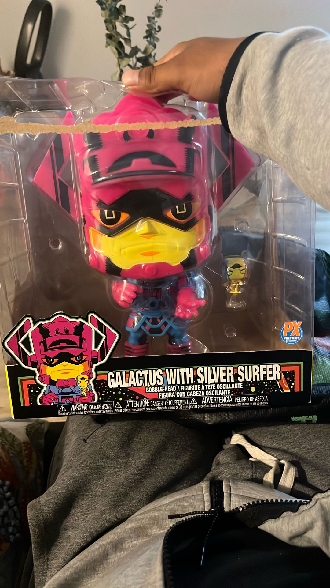 Galactus With Silver Surfer 12’ Inch Funko Pop