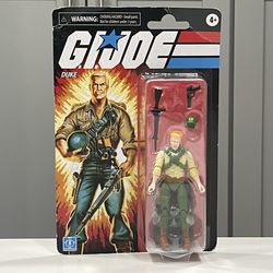 G.l. Joe Duke Retro Collection 3.75" Collectible Action Figure by Hasbro