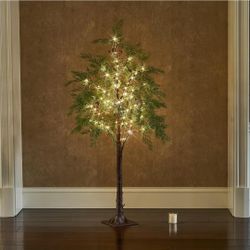LED Artificial Cedar Tree 4FT 90L