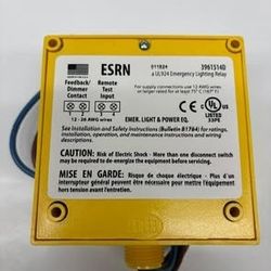 RIB ESRN UL924 Emergency Lighting Relay 120-277 Vac 20 Amp