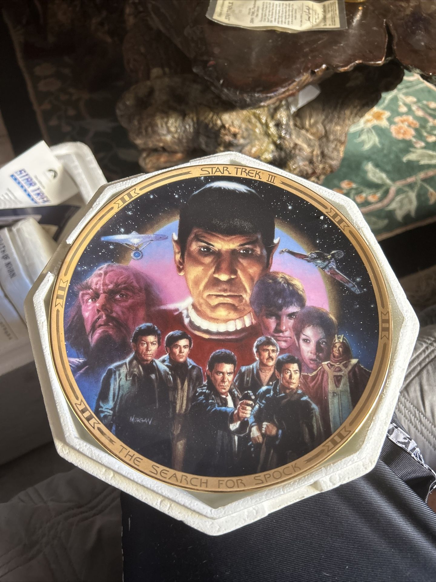 Hamilton Collection Star Trek Plates