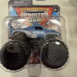 Monster Jam Megalodon toy truck.