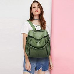 Versatile & Classy Olive Backpack!