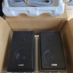 Canton plus s vintage speakers made in west Germany