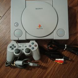 PlayStation 1 original 7501 fat gray
