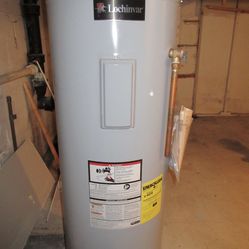 50 gallon electric water heater. One year old.