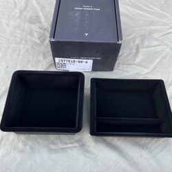 2024–2025 Tesla Model 3 / Model Y Center Console Trays – OEM (1977818-00-A)