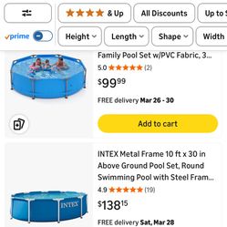 Family Pool Set w/PVC