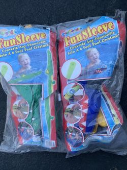 Two Fun Sleeve’s for your noodle one is a alligator the other a shark