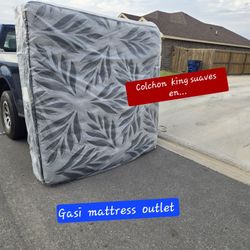 Colchones  King Size  En...Gasi Mattres Outlet///free Delivery 