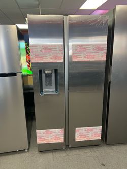 Samsung side by side refrigerator