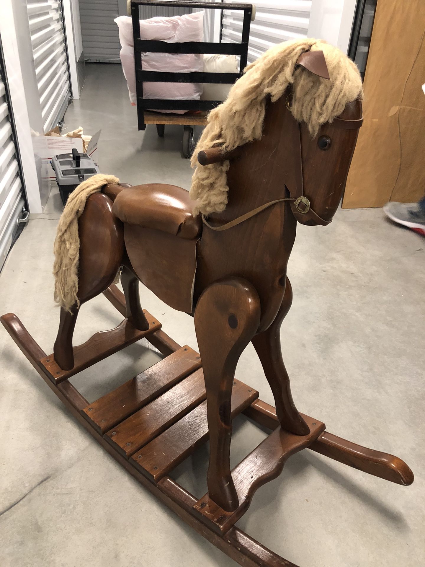 Wooden Rocking Horse