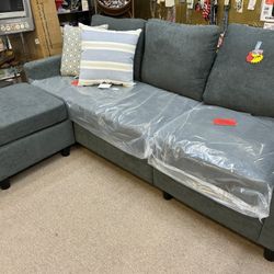 Small Sofa With Ottoman New Fully Assembled Or In Box 