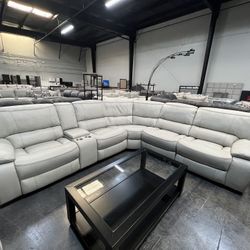 Waterproof Power Reclining Sectional