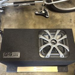 Enclosed 10” L7 Kicker Solo Baric