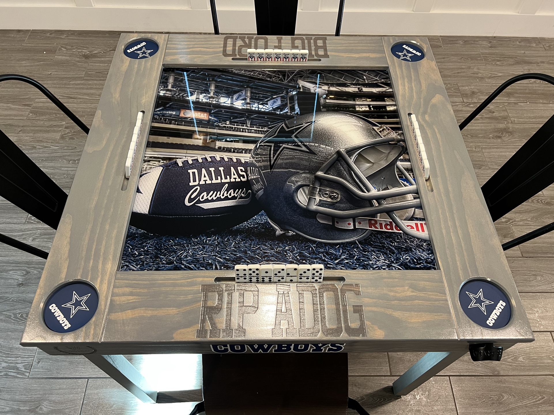 Custom Dallas Cowboys Domino Table